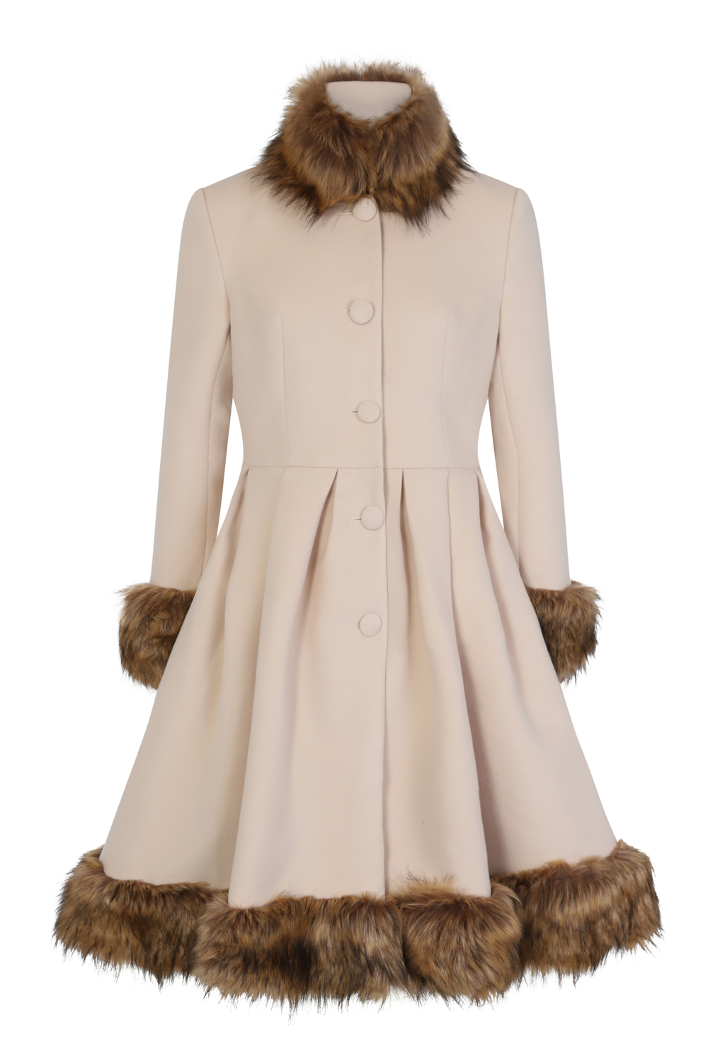 Elsie Coat in Beige